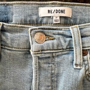 Re/Done Women's- sz 27, 70s Stove Pipe Jeans